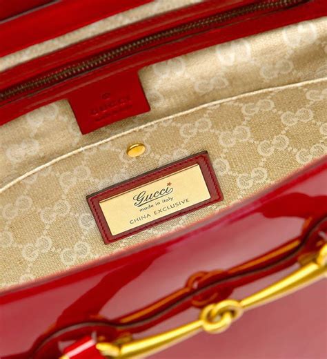 Gucci manufactured in China